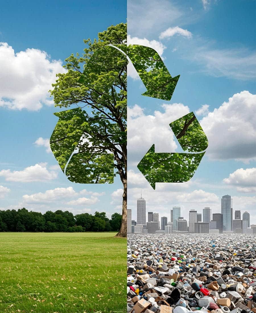 Waste management and environmental sustainability